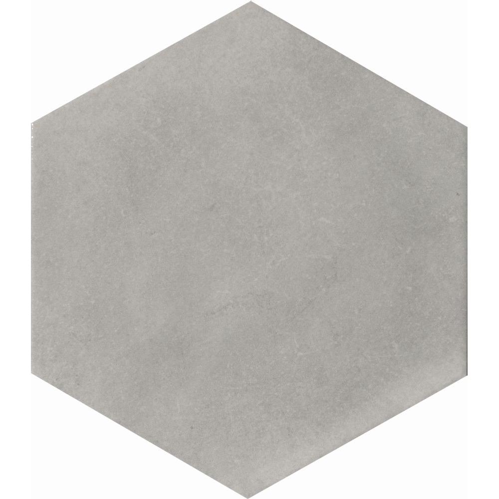 hexagon csempe szurke hatszog alaku csempe fenyes burkolat modern stilus loft stilus minimal stilus lakas felujitas haz felujitas.jpg